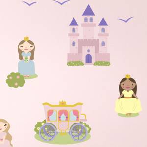 Seinätarrat: prinsessat ja linna