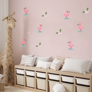 Flamingo-seinätarrat