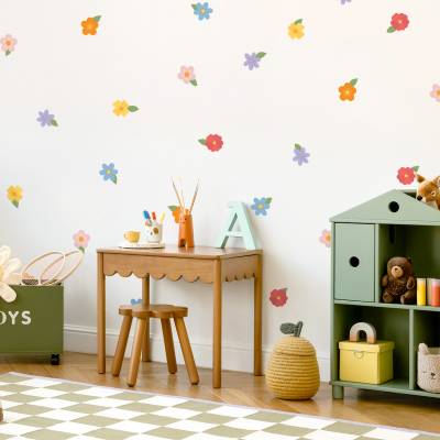 Seinätarrat luonnonkukilla