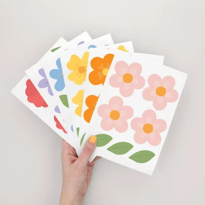 Seinätarrat luonnonkukilla